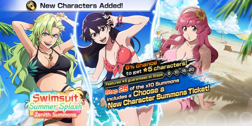 L'evento Bleach: Brave Souls Swimsuit sarà pubblicato molto presto