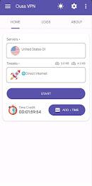 Ouss VPN (Plus) Captura de tela 1
