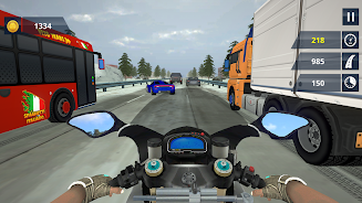 Endless Moto Traffic Racer 3D ဖန်သားပြင်ဓာတ်ပုံ 2