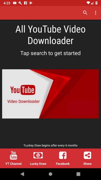 Schermata All YouTube Video Downloader 1