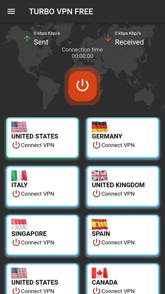 Turbo VPN Free應用截圖第2張