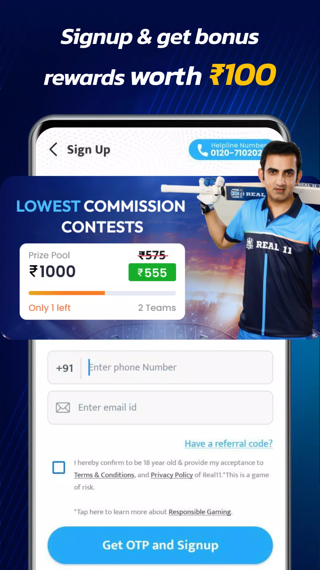 Real11: Play Fantasy Cricket スクリーンショット 3