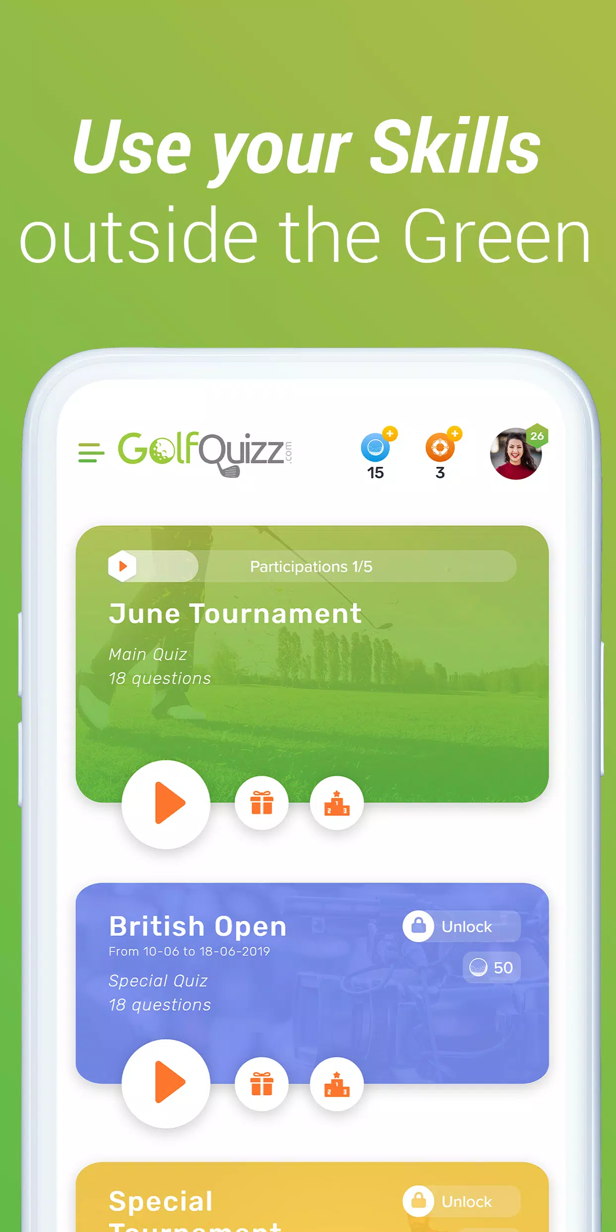 GolfQuizz应用截图第4张