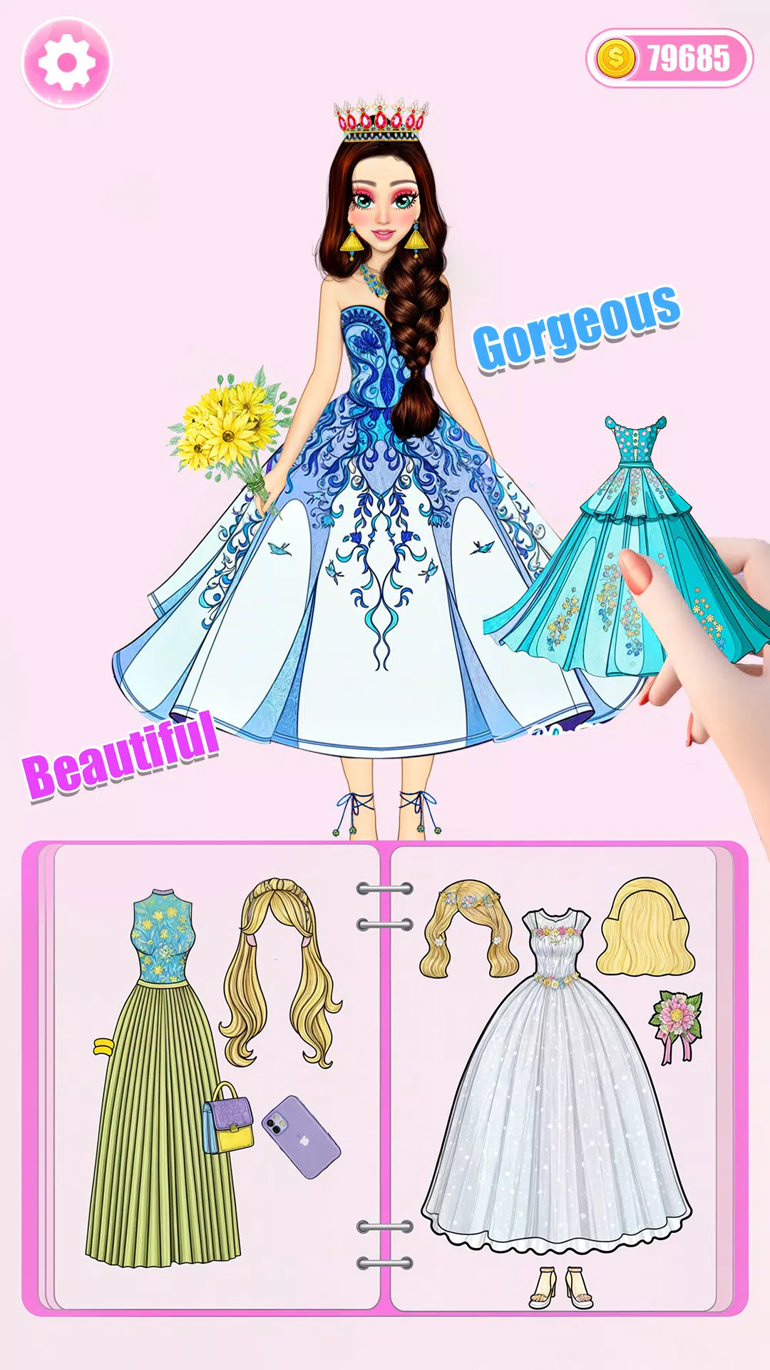 Paper Doll: Dress Up DIY Game应用截图第4张