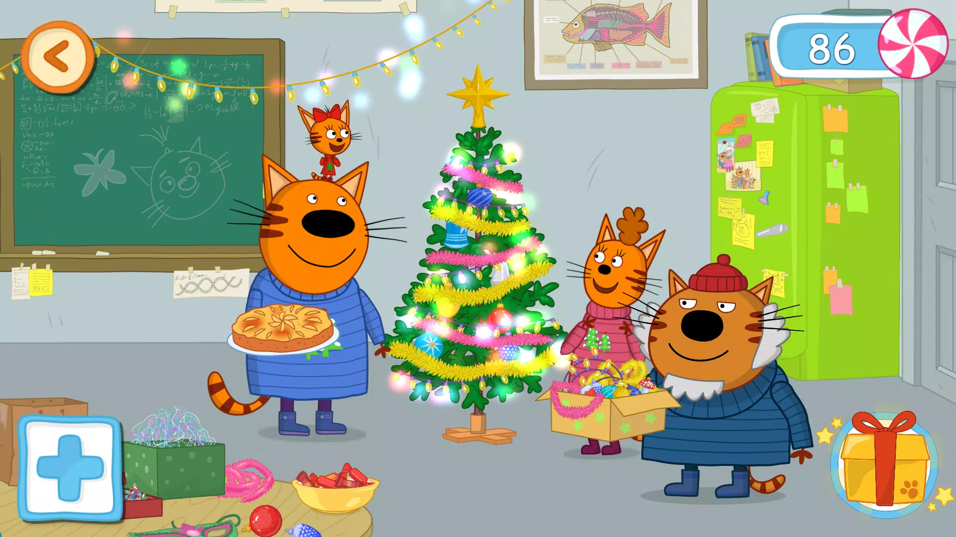 Kid-E-Cats: Winter Holidays Captura de tela 1