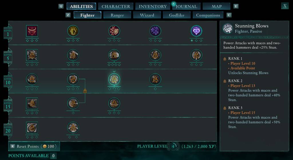 Respeccing Abilities in Avowed
