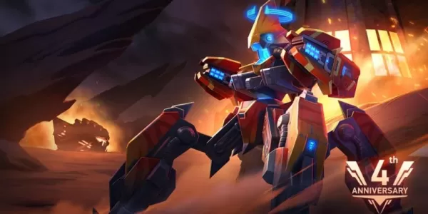 4-jähriges Jubiläum von Mecha Arena: Alle erhalten kostenlos ein Mech!
