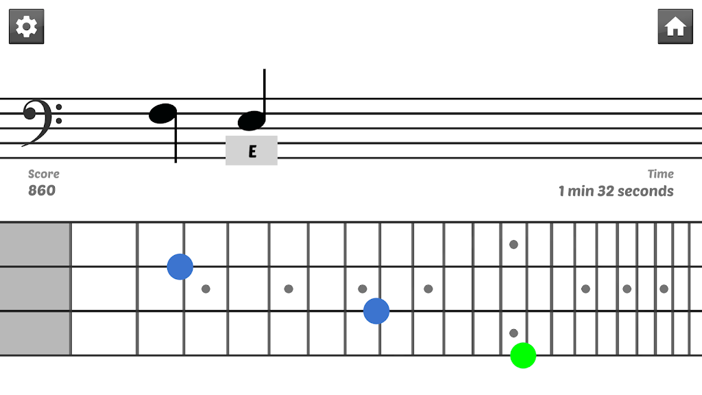 Schermata Bass Trainer 3