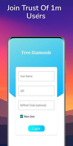 Schermata Free Diamonds - free in fire diamond 4