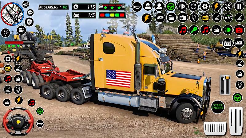 US Cargo Truck Simulator Games Скриншот 3