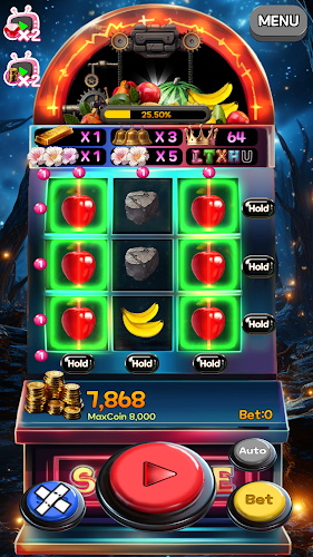 Heart-racey Fruits Golden Slot ภาพหน้าจอ 1