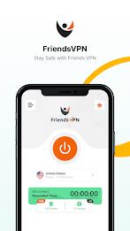 FriendsVPN - Fast & Secure VPN Screenshot 1