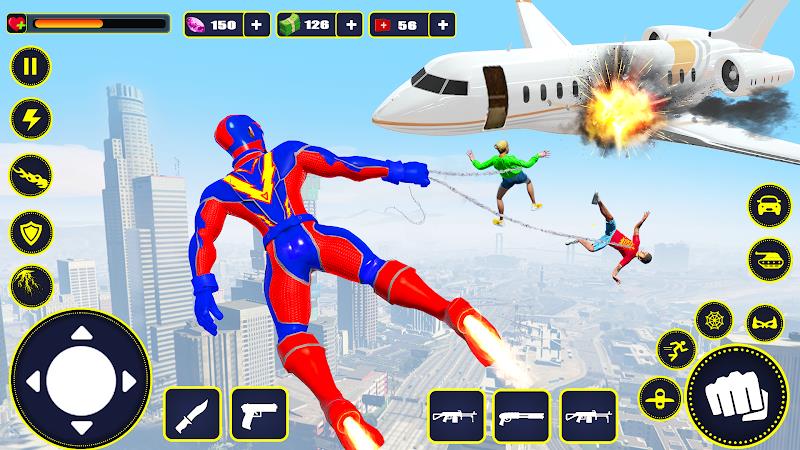 Spider Rope Hero: Superhero স্ক্রিনশট 3