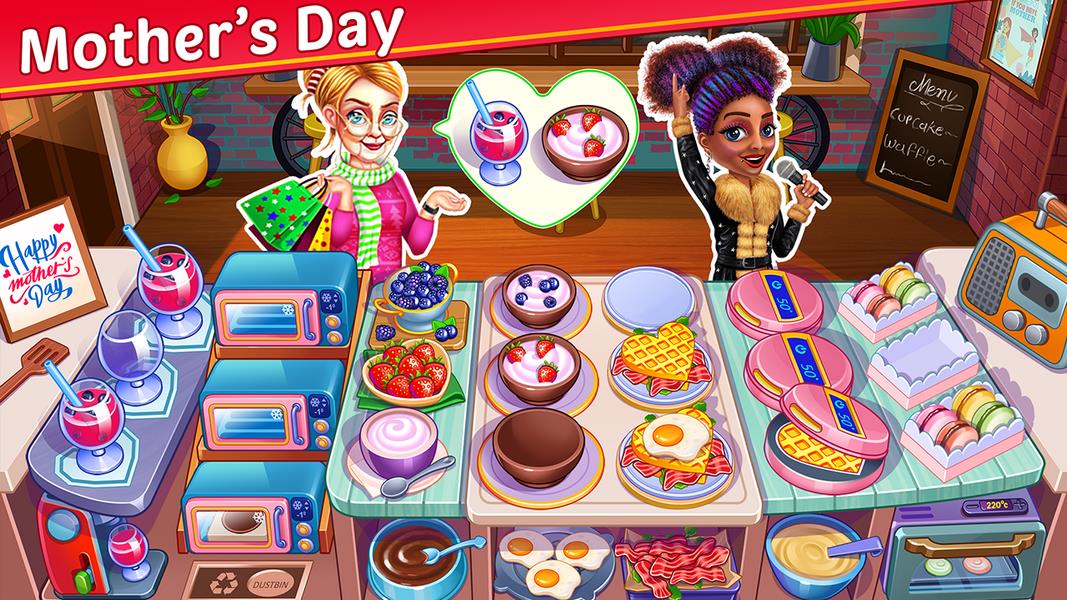 Halloween Street Food Shop Restaurant Game Ekran Görüntüsü 4