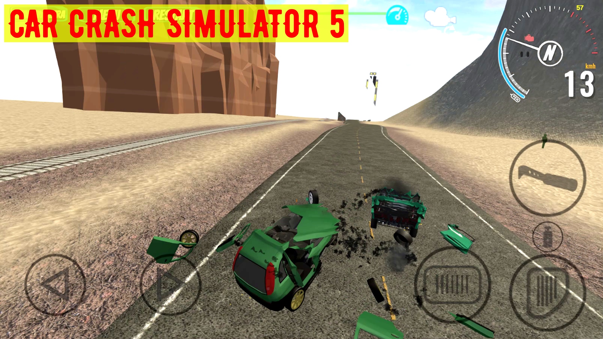 Car Crash Simulator 5 Schermafbeelding 2