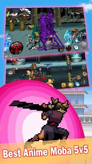 Ninja Moba mod apk pinakabagong bersyon