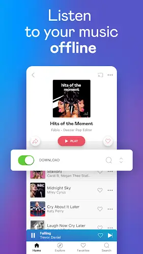 Deezer: Music & Podcast Player ဖန်သားပြင်ဓာတ်ပုံ 4