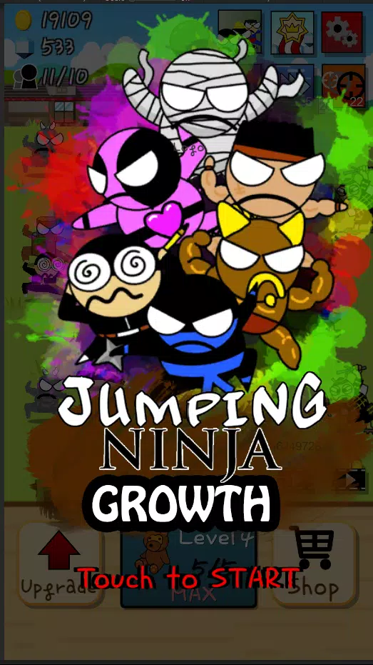 Ninja Growth - Brand new clicker game Mod應用截圖第3張