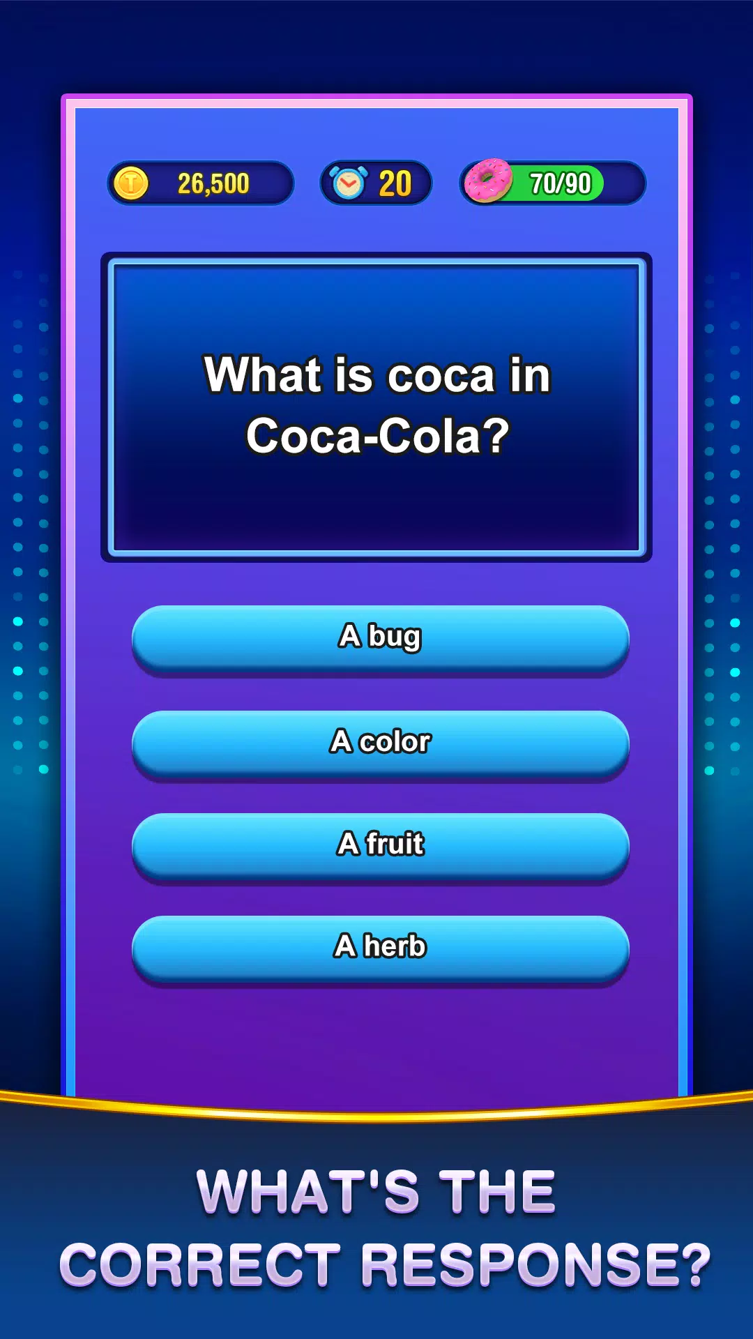 Trivia Crush Captura de pantalla 3