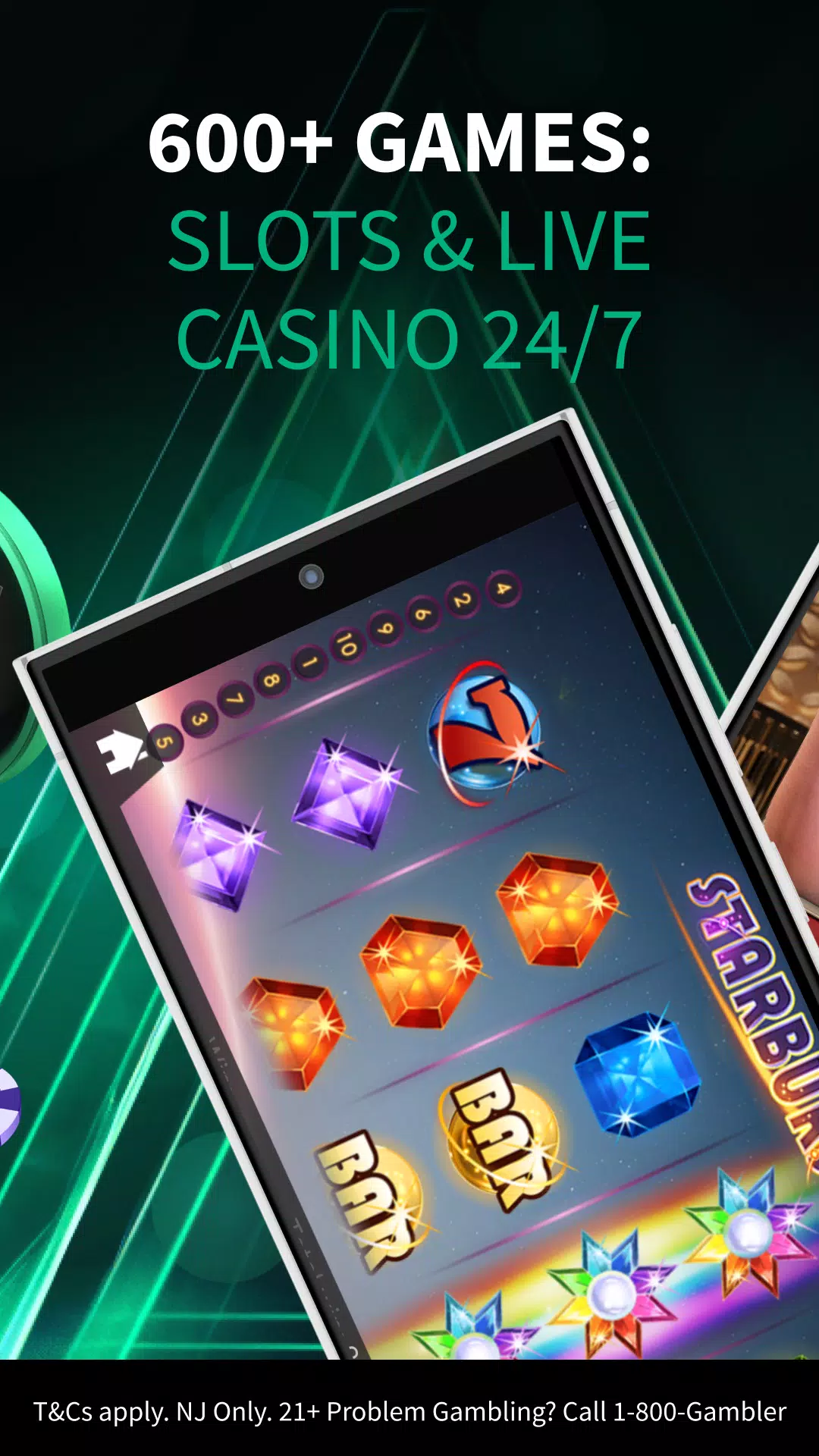 Schermata PlayStar Casino Real Money NJ 2