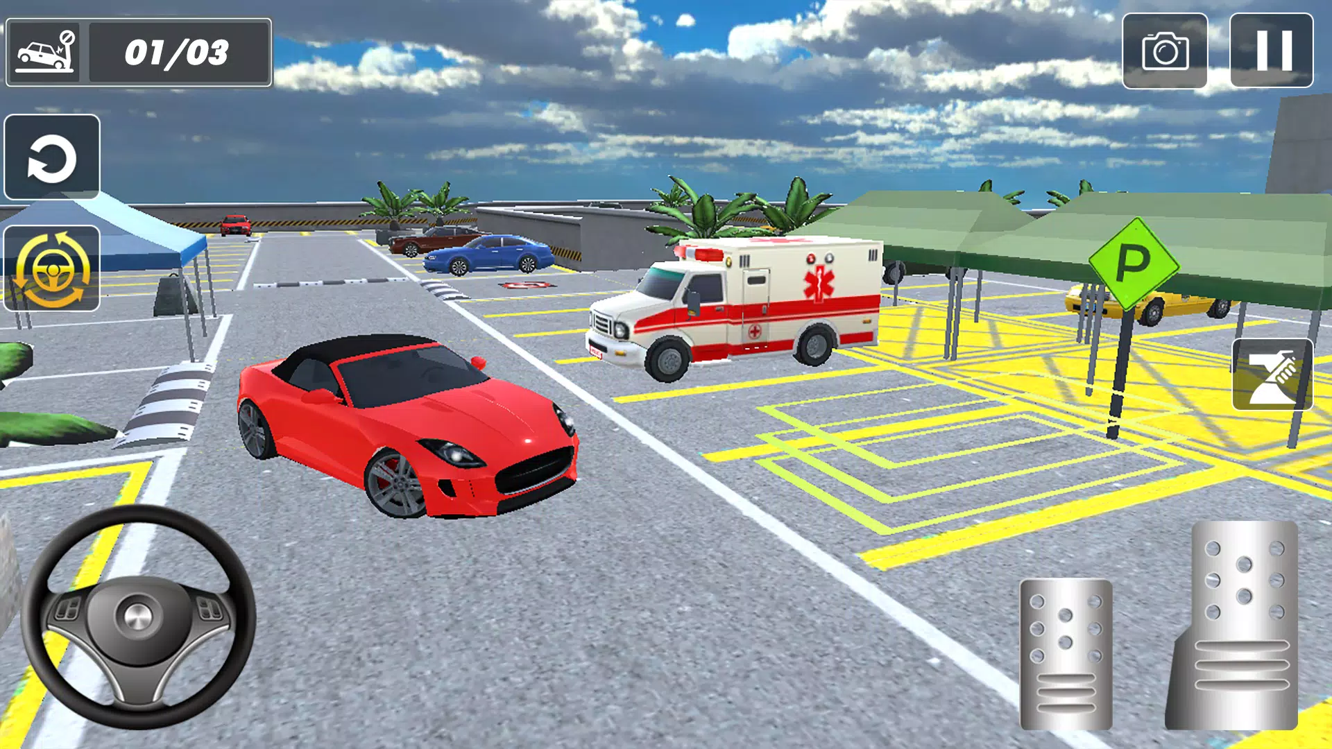 Car Parking 3D Simulation Game Zrzut ekranu 1