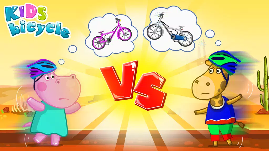 Schermata Hippo Bicycle: Kids Racing 3