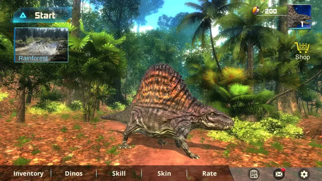 Dimetrodon Simulator Captura de tela 1