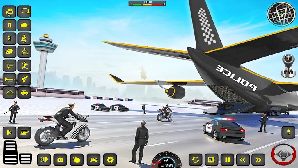 Police Truck Transport Game स्क्रीनशॉट 3