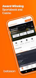 Betsson Sports bet & Casino Ekran Görüntüsü 1