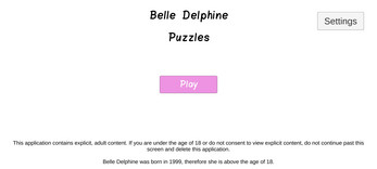 Schermata Belle Delphine Puzzles 1