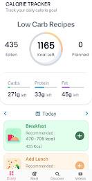 Low carb recipes diet app Captura de pantalla 2