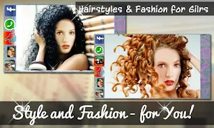 Hairstyles & Fashion for Girls Capture d'écran 3