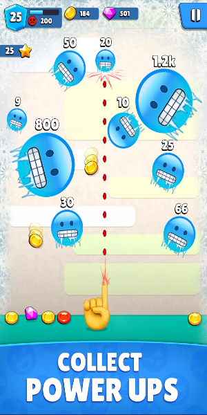 Emoji Ball Blast: Shooter Game Ekran Görüntüsü 1