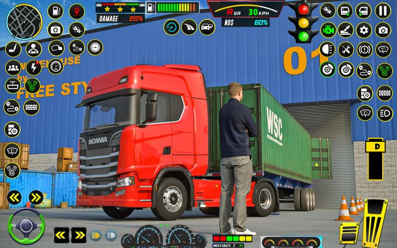 Cargo Truck Driving Game 2024 Screenshot 1