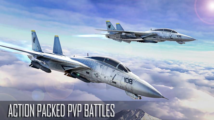 Jet Fighter: Sky Combat 3D স্ক্রিনশট 1