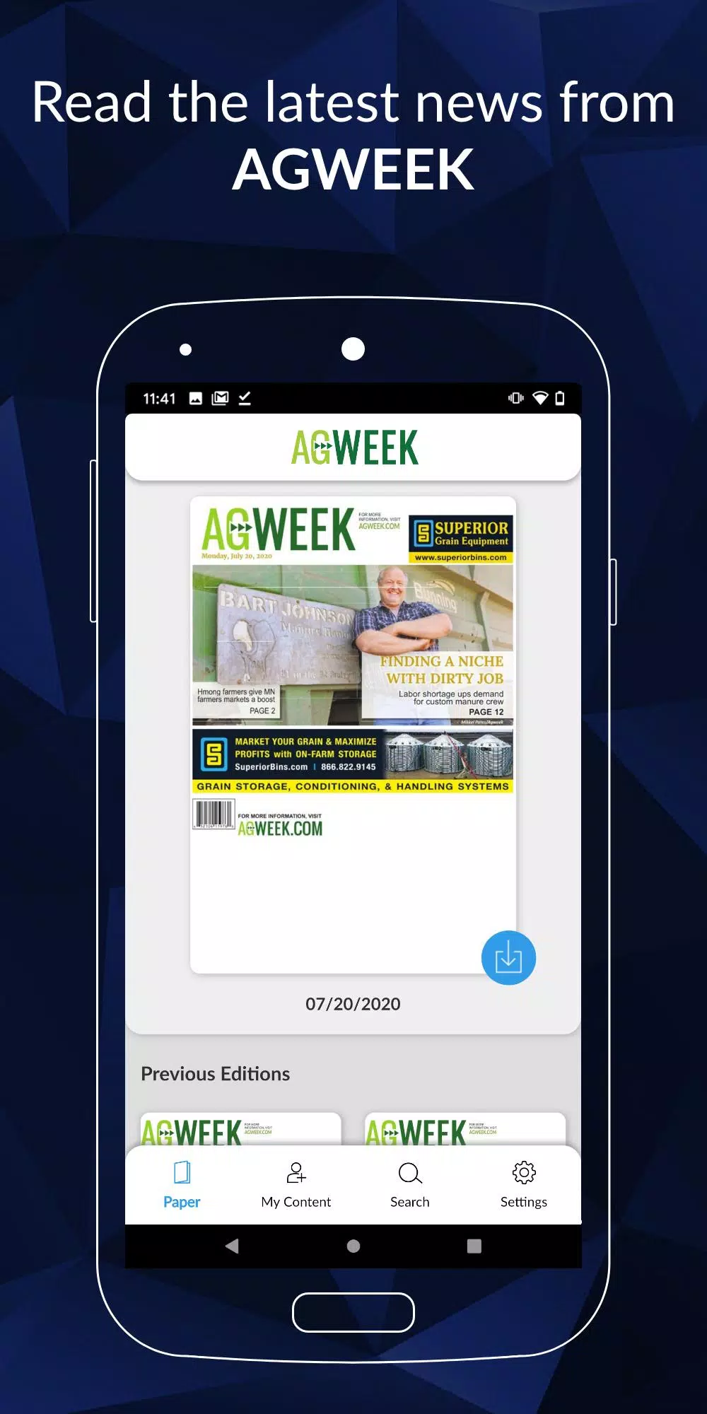 Agweek E-Paper Zrzut ekranu 1