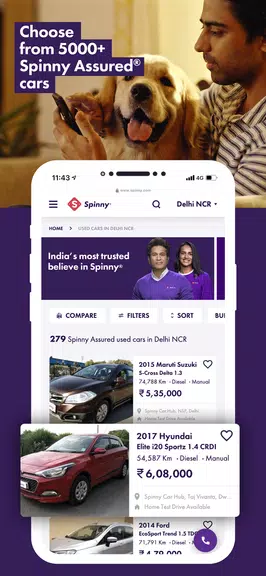 Spinny - Buy & Sell Used Cars Screenshot 2