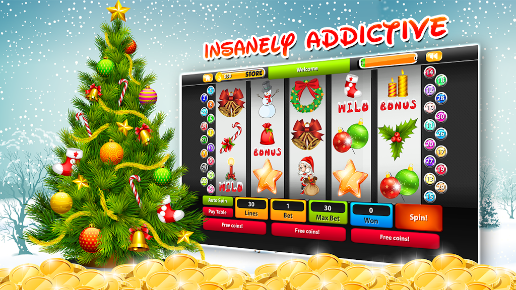 Christmas Slots Casino Ảnh chụp màn hình 2