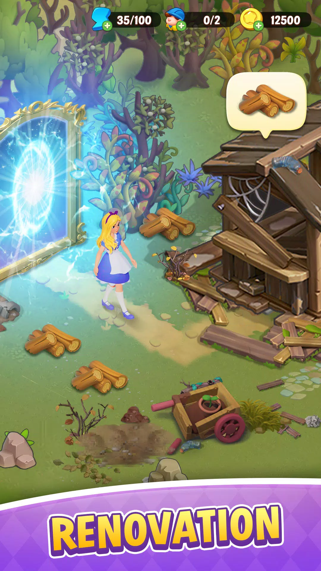 Alice’s Dream ： Merge Games Ekran Görüntüsü 2