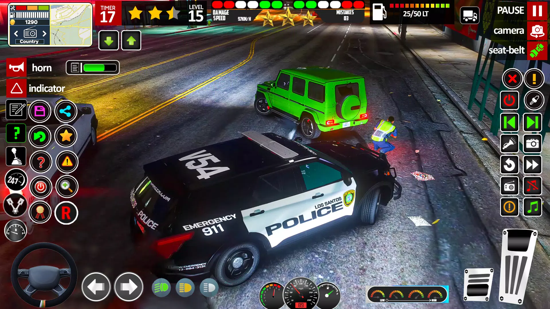 Car Chase Game Cop Simulator スクリーンショット 3