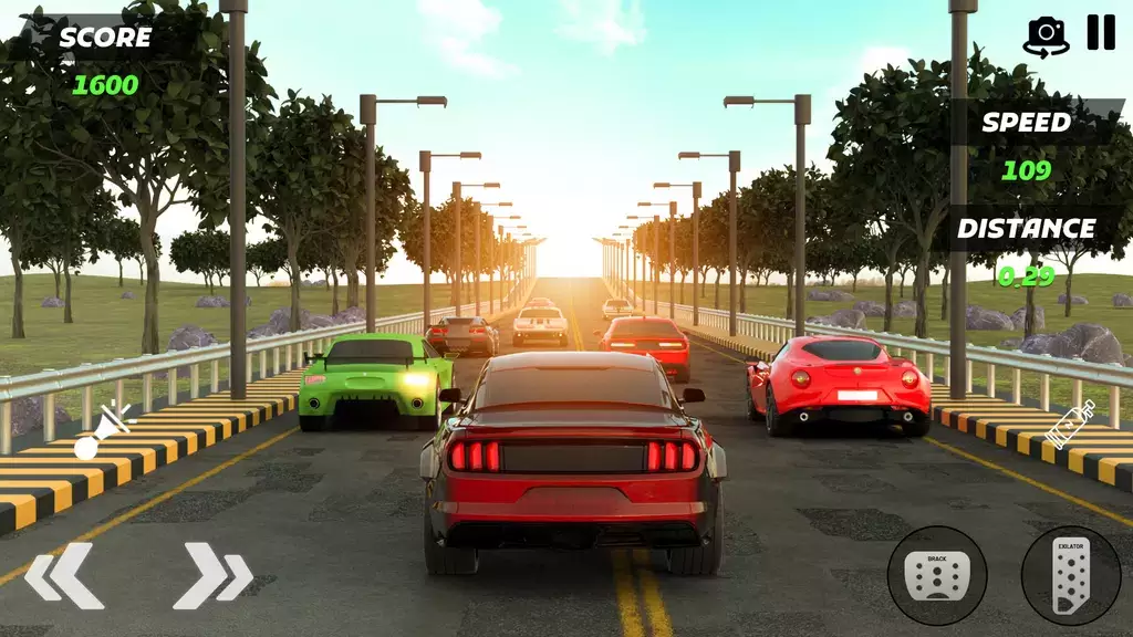 Turbo Traffic Car Racing Game スクリーンショット 4