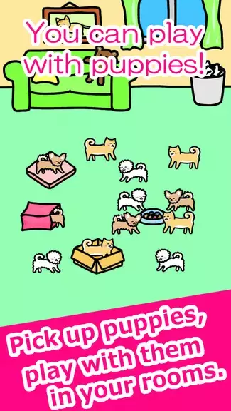 Play with Dogs - relaxing game Capture d'écran 2