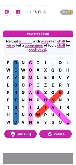 Bible Verse Search-Word Search Captura de pantalla 3