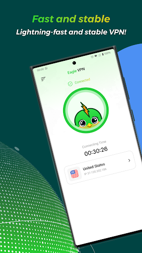 Eagle VPN - Fast, Safe VPN Ảnh chụp màn hình 2