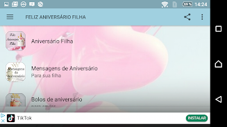 MINHA FILHA DIA NASCIMENTO Screenshot 2