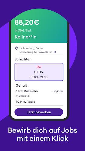 Zenjob - Flexible Nebenjobs Screenshot 2