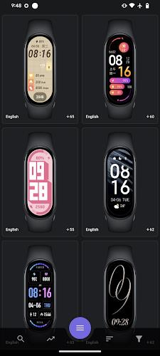 Mi Band 8 Watch Faces ภาพหน้าจอ 3