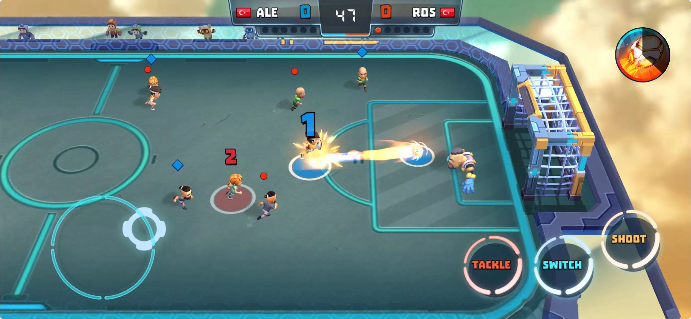 Goal Battle Captura de tela 1