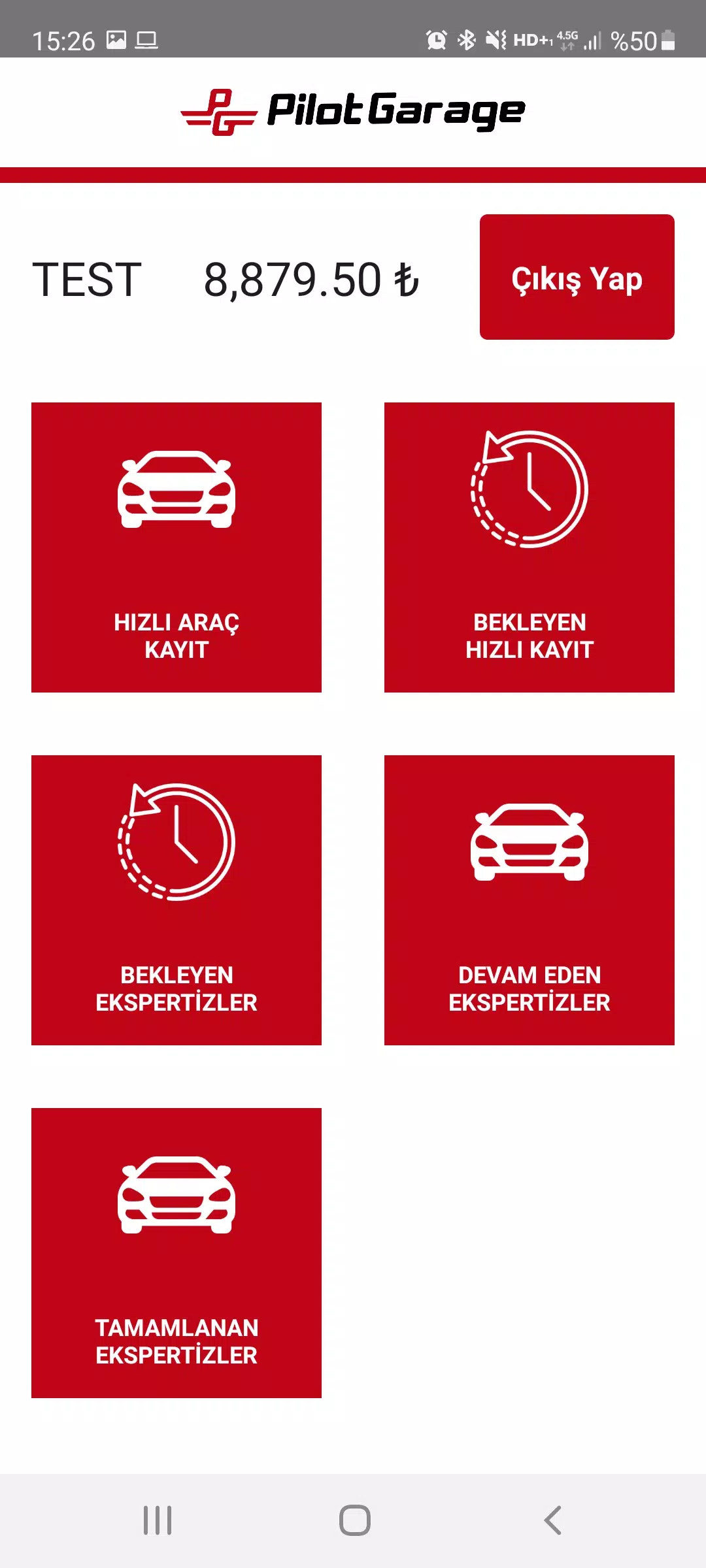 Pilotgarage Usta Uygulaması应用截图第1张