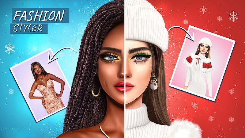 Fashion Styler: Dress Up Games 스크린샷 1